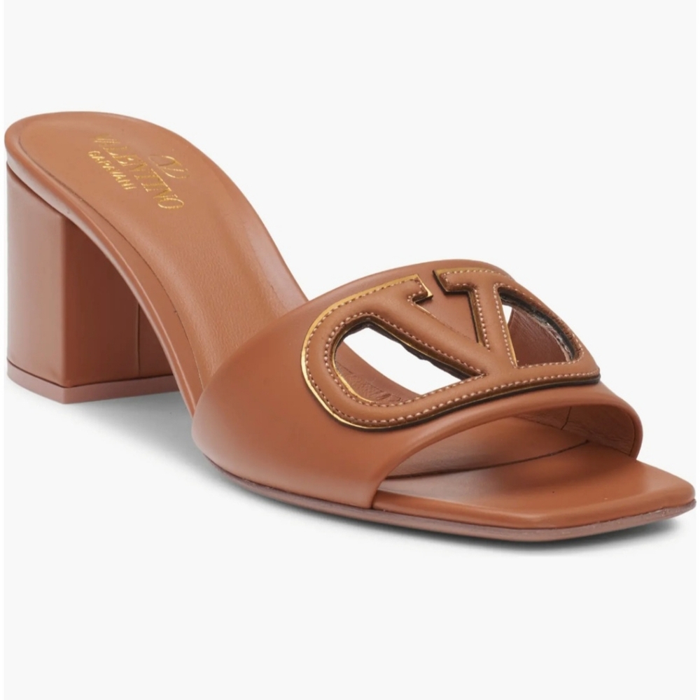 Valentino Garavani VLOGO Cutout Slide Sandal